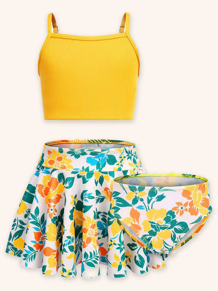 Flower Print Swimsuit