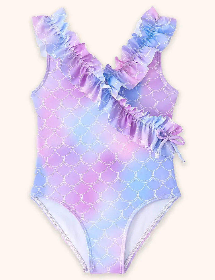 Gradual Change of Scale Swimsuit