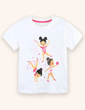 Dancing Princess Printed T-shirt