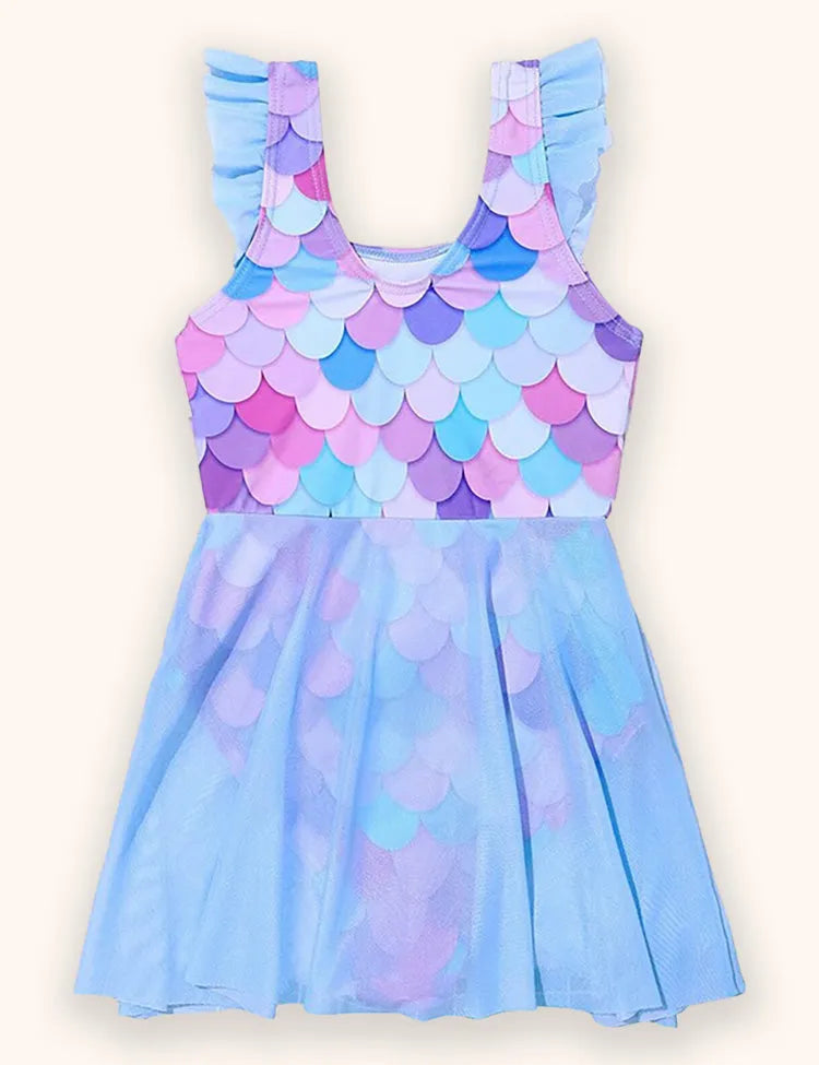 Scale Printed Swimsuit