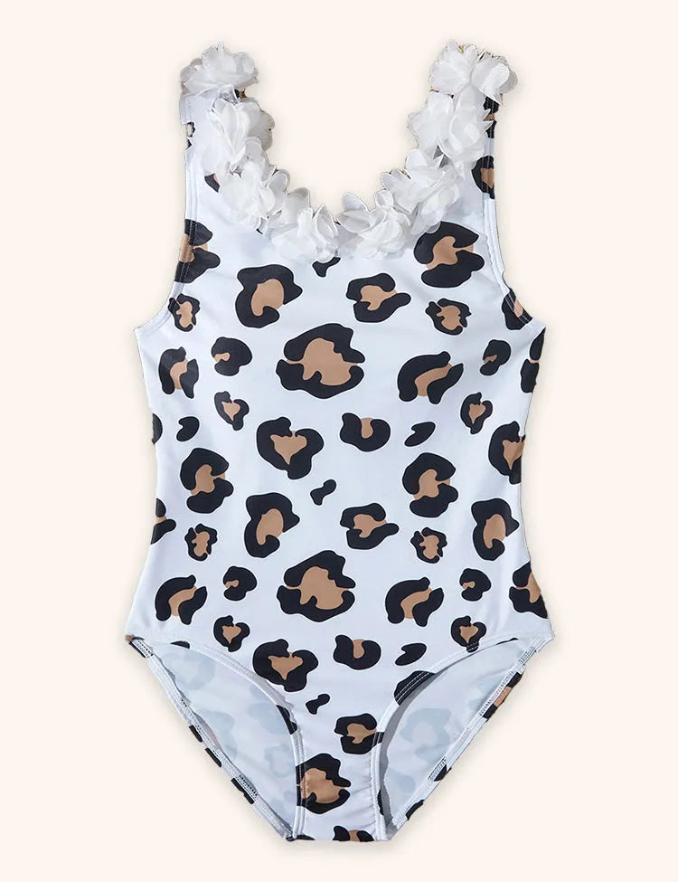 Leopard Print One-piece Swimsuit