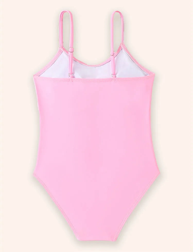 Solid Color Sling Swimsuit