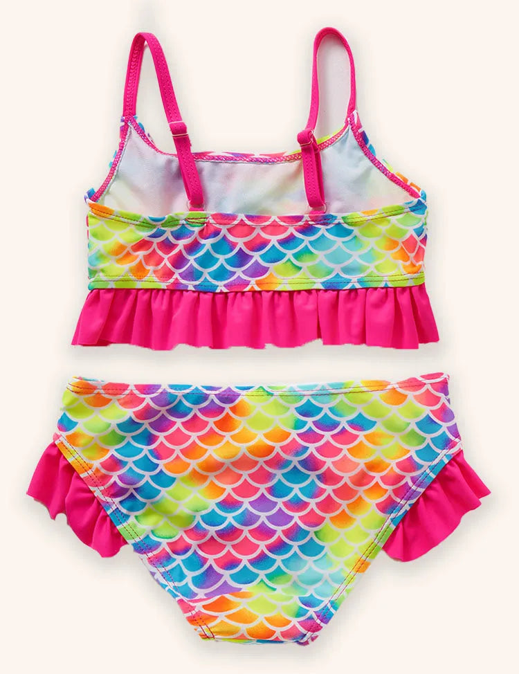 Fish Scales Gradually Change Swimsuit