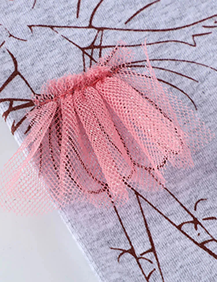 Princess Dancing Applique Leggings