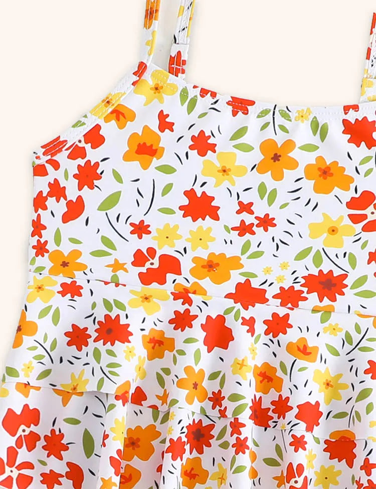 Floral Printed Swimsuit