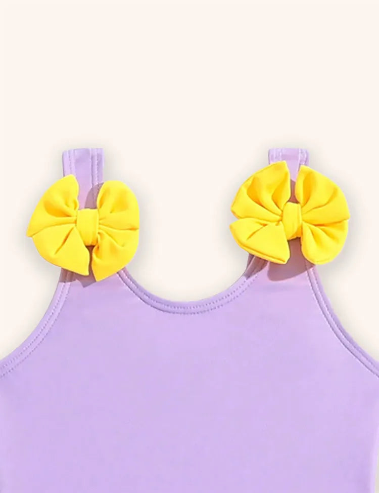Cute Duck Bow Swimsuit