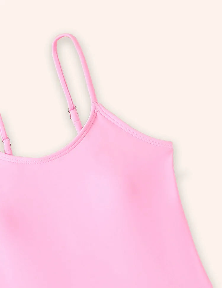 Solid Color Sling Swimsuit
