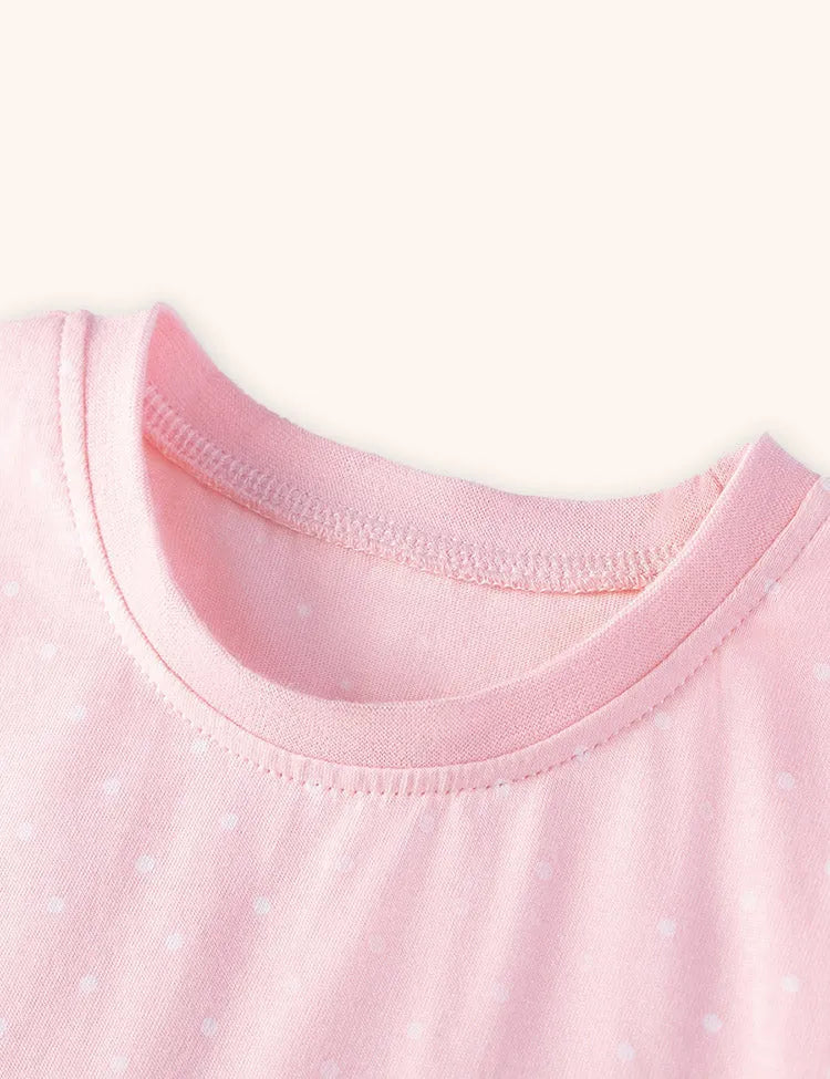 Cute Rabbit Applique Dress