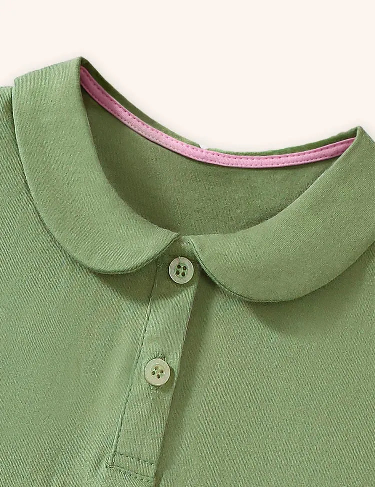 Cartoon Horse Applique Dress