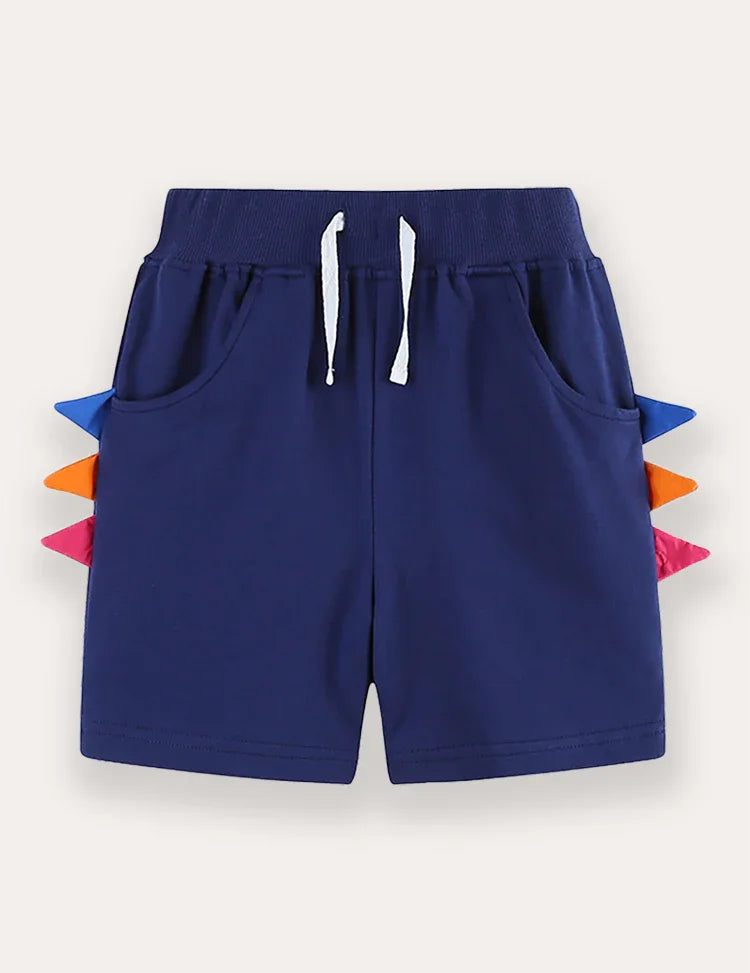 Shark Print T-shirt and Shorts Set