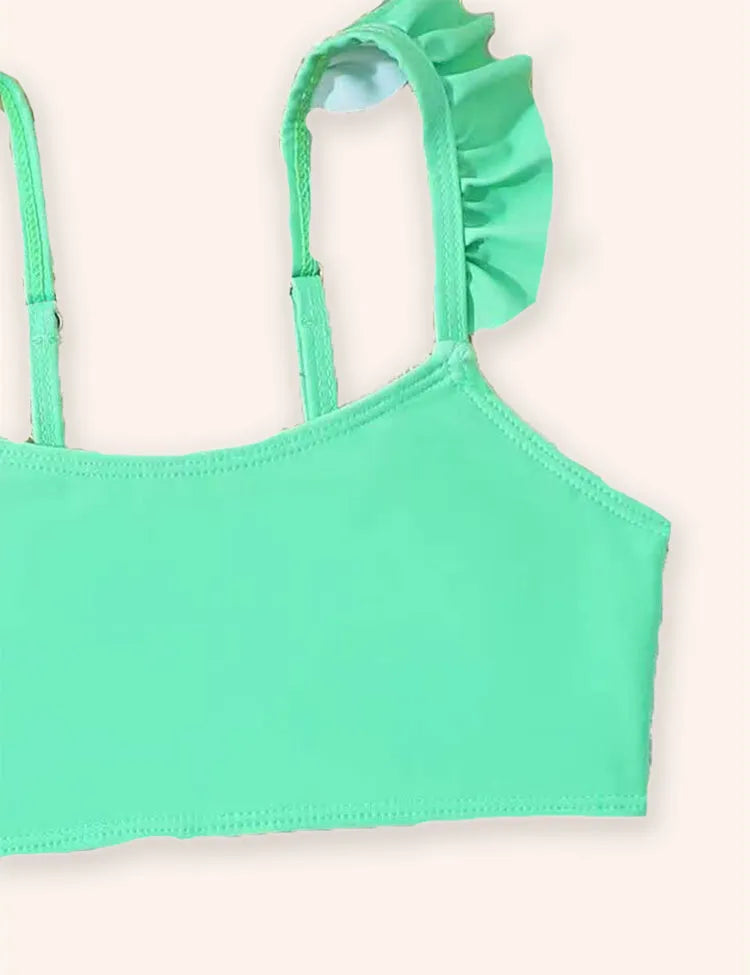 Cute Daisy Print Swimsuit