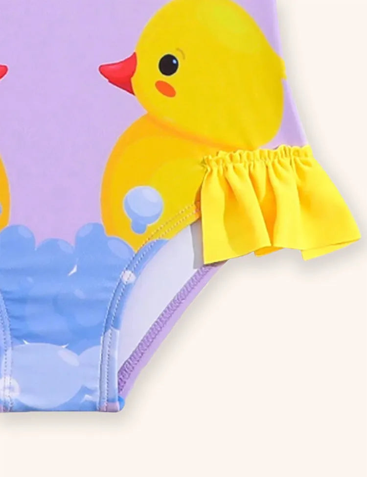 Cute Duck Bow Swimsuit