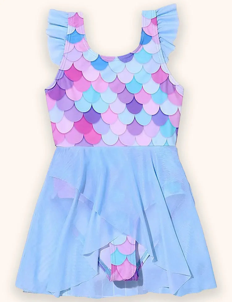 Scale Printed Swimsuit