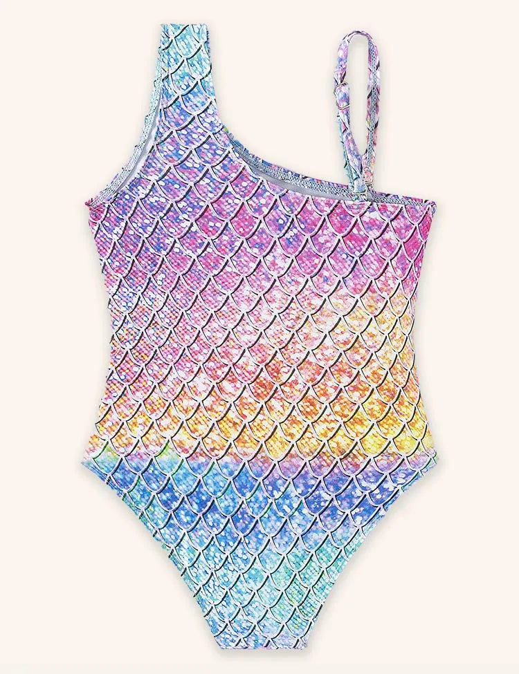 Gradual Change of Fish Scale Swimsuit
