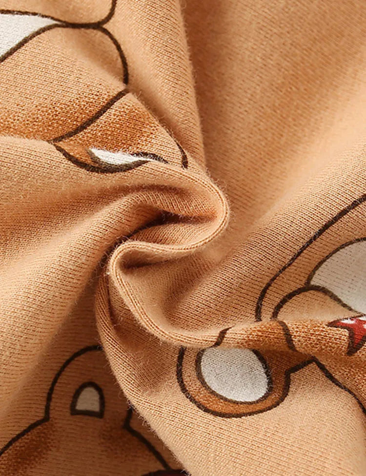 Cute Bear Printed Dress