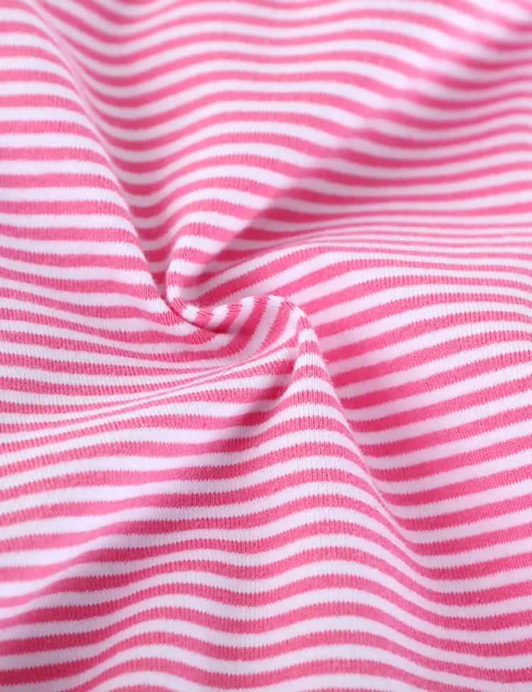 Strawberry Striped Applique Leggings