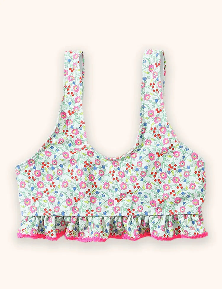 Floral Printed Bikini Swimsuit