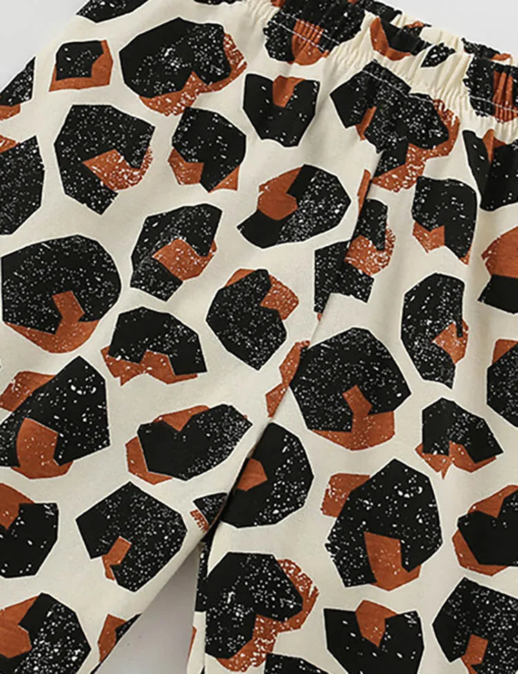 Zebra Applique T-shirt Set