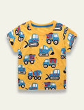 Cartoon Car Printed T-shirt - Mini Taylor