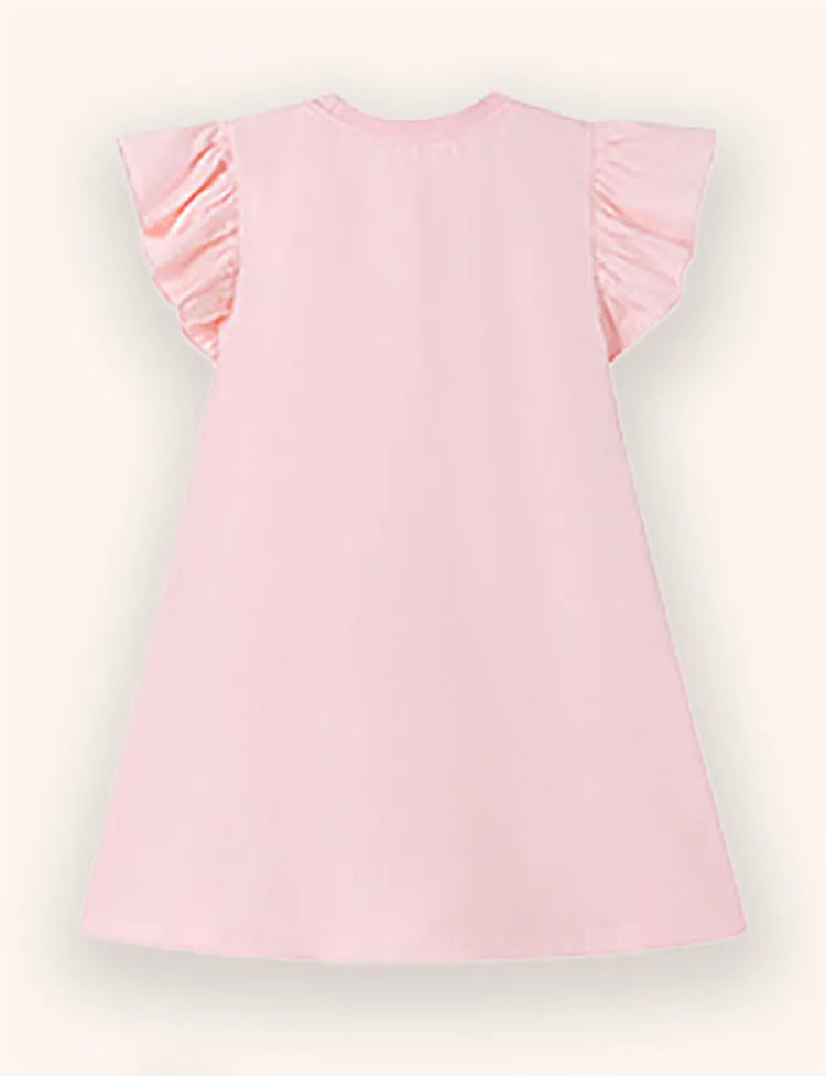 Rainbow Unicorn Printed Dress