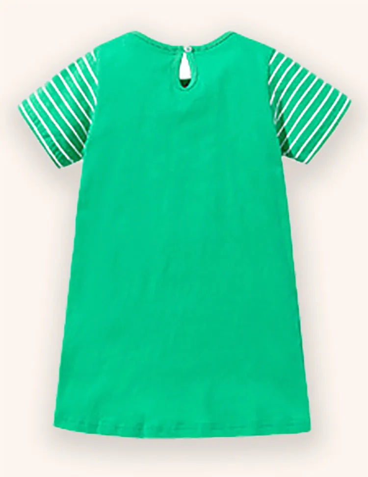 Little Mouse Applique Dress