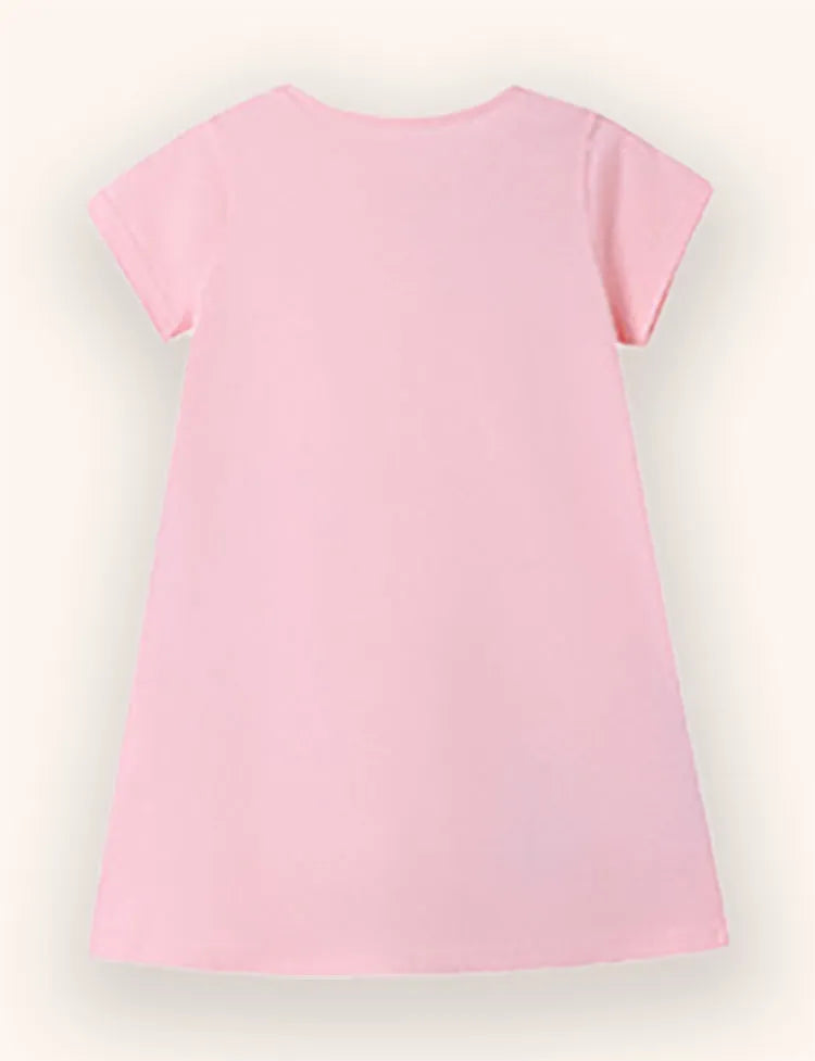 Cartoon Weather Applique Dress