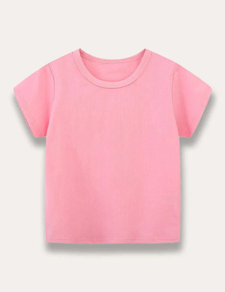 Solid Cotton T-Shirt - Mini Taylor
