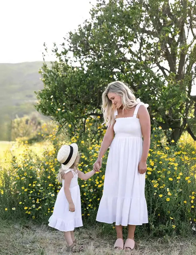 Mom&Me Vacation Suspender Dress