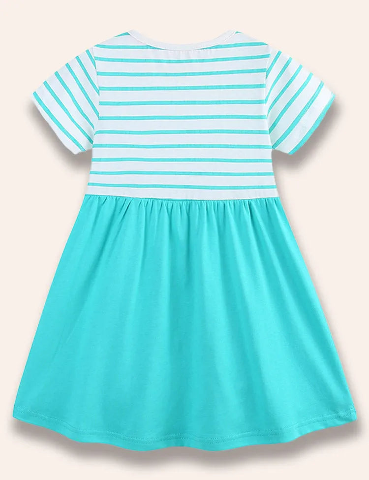 Sea World Animal Appliqué Dress