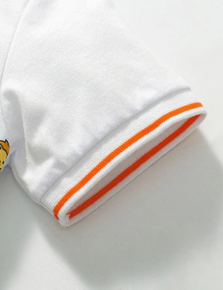 Cartoon Animal Printed Polo T-shirt - Mini Taylor