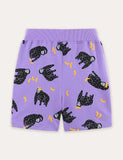 Orangutan Printed Cotton Shorts