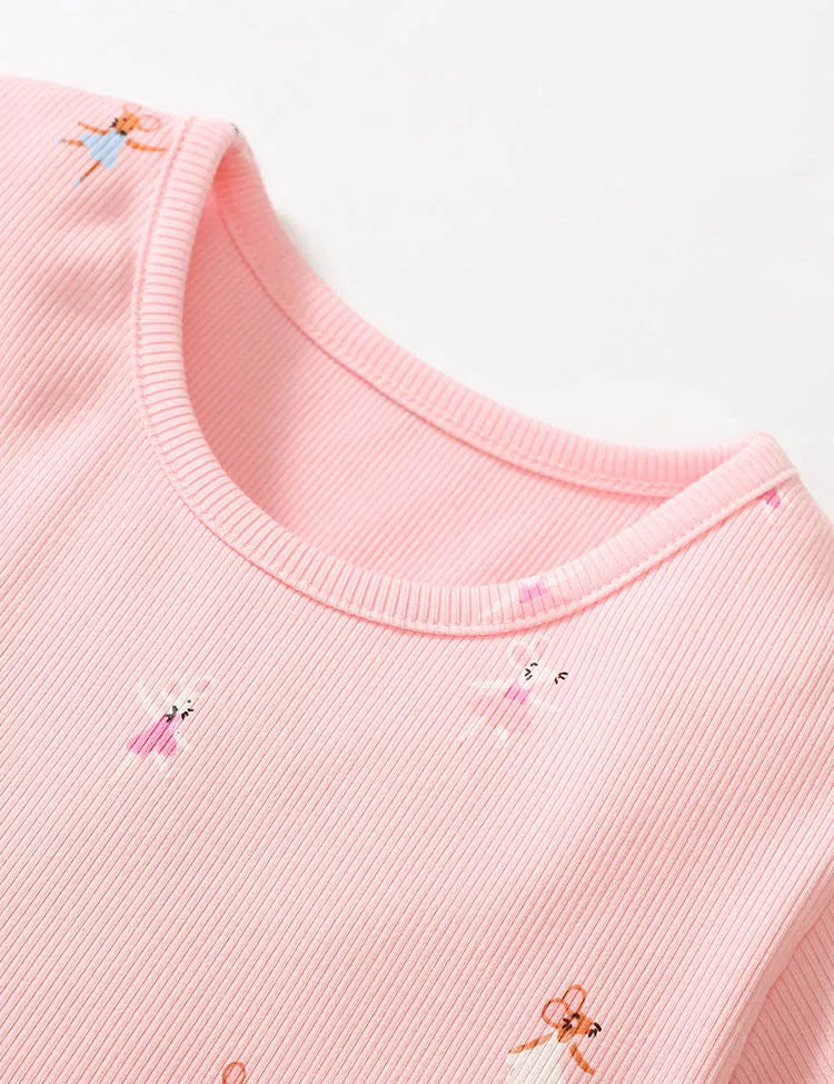 Dancing Mouse Printed Tulle Dress