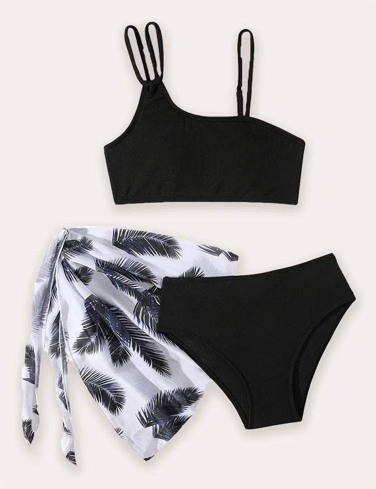 Leaf Print Swimsuit