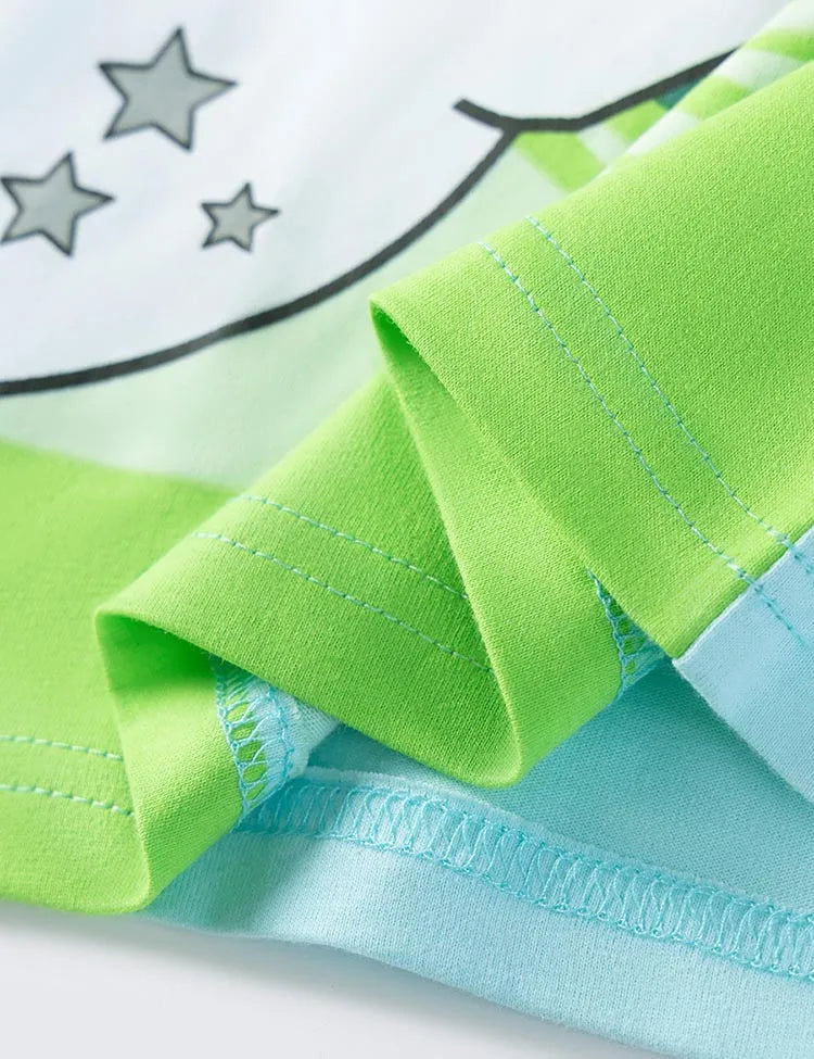 Unicorn Print Short-sleeved T-shirt