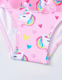 Unicorn Print Swimsuit