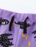 Orangutan Printed Cotton Shorts