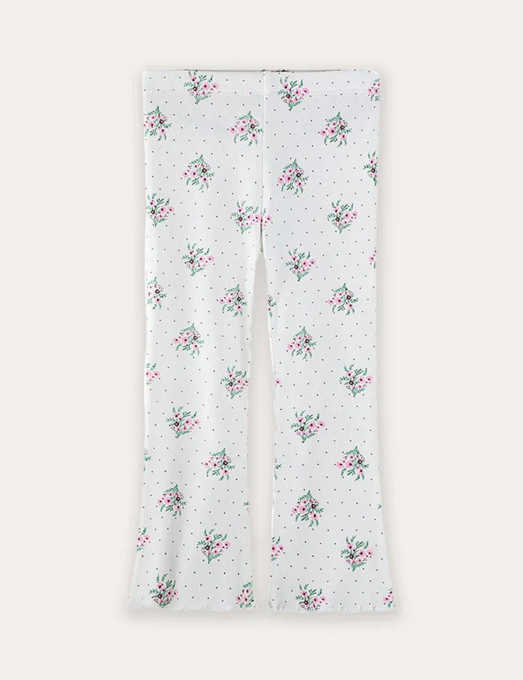 Flower Print Leggings