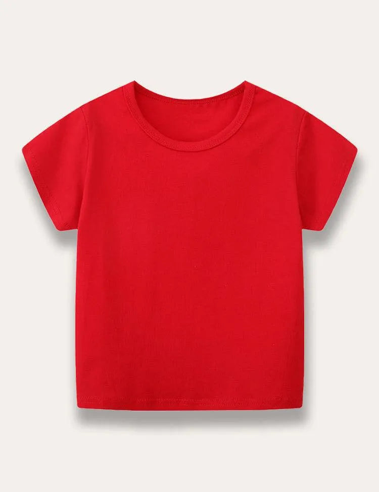 Solid Cotton T-Shirt - Mini Taylor