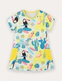 Parrot Print Dress