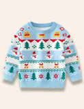 Christmas Snowman&Gingerbread Man Sweater