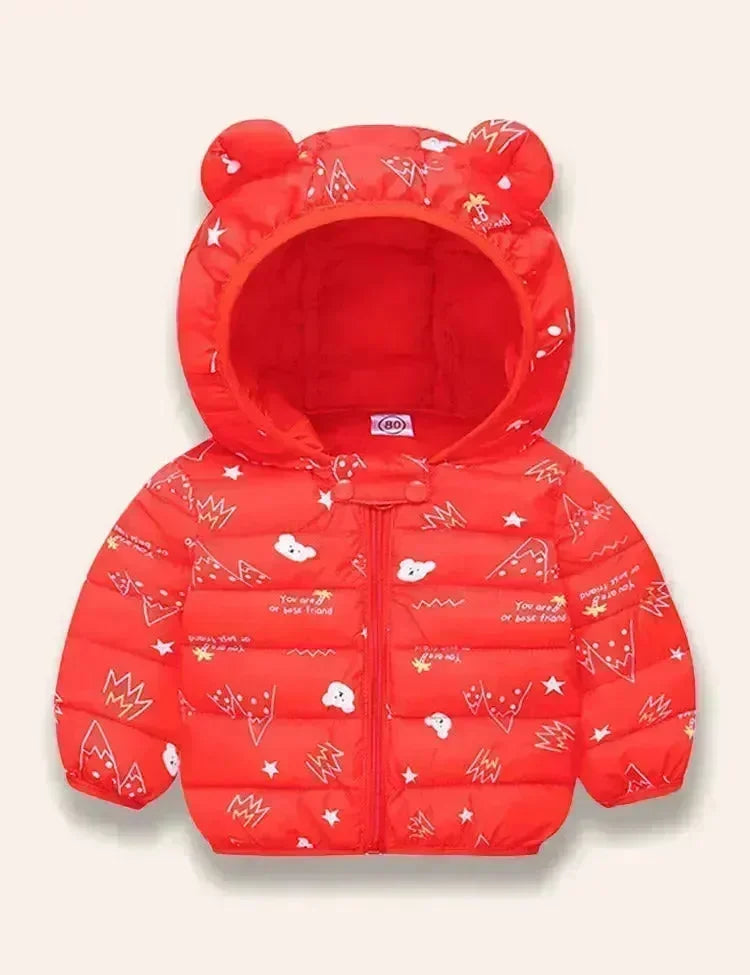 Cute Bear Ear Series Warm Coat