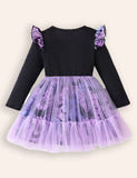 Halloween Spider Bat Tulle Dress