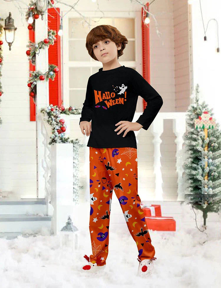 Halloween Printed Family Matching Pajama Set