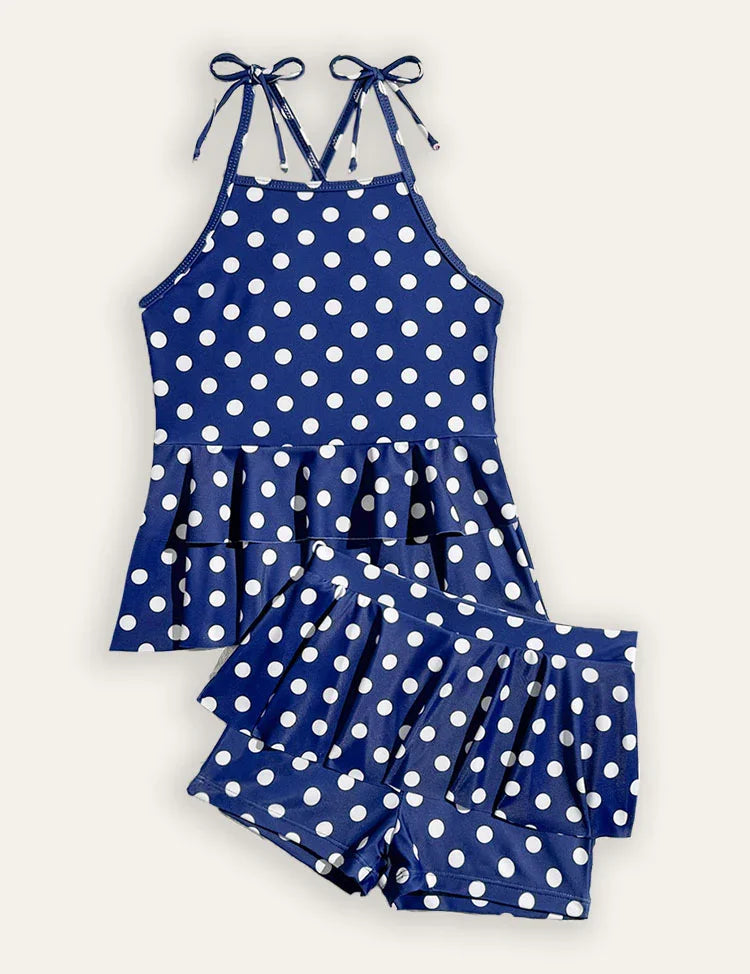Flower Print Swimsuit Set