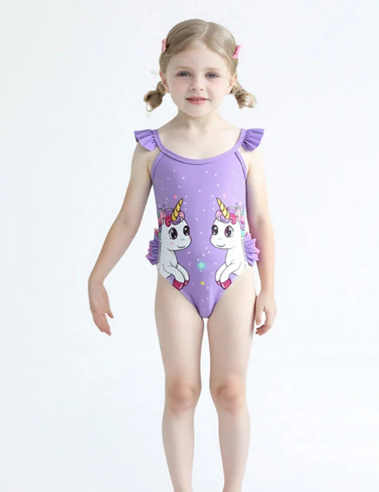 Cute Print One-piece Swimsuit