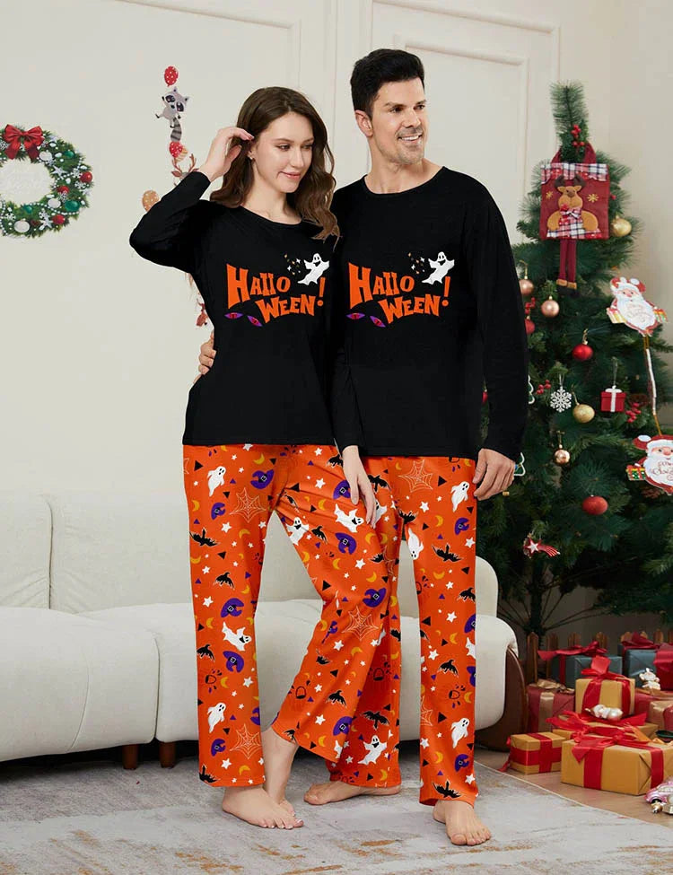 Halloween Printed Family Matching Pajama Set