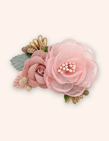 Gingerbread Applique Tulle Dress