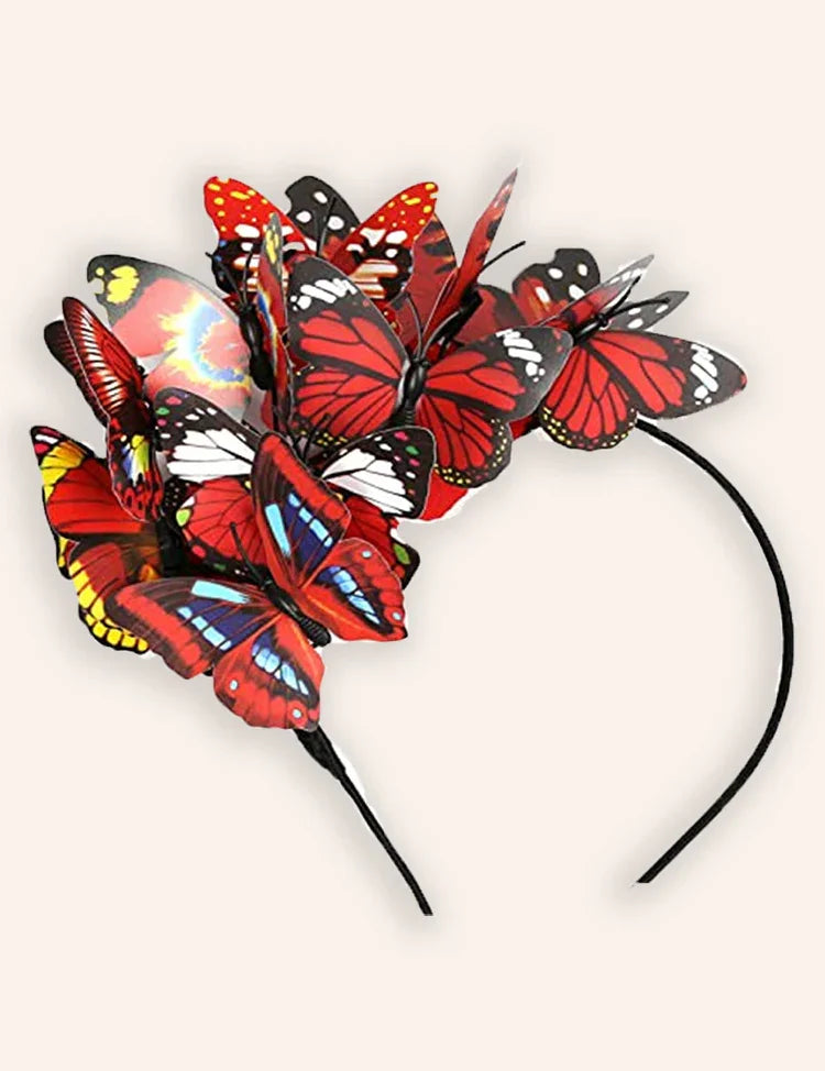 Colorful Butterfly Headband