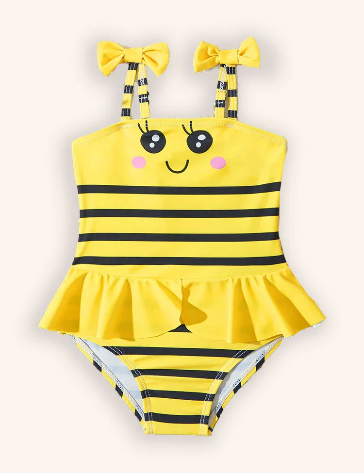 Cute Print One-piece Swimsuit