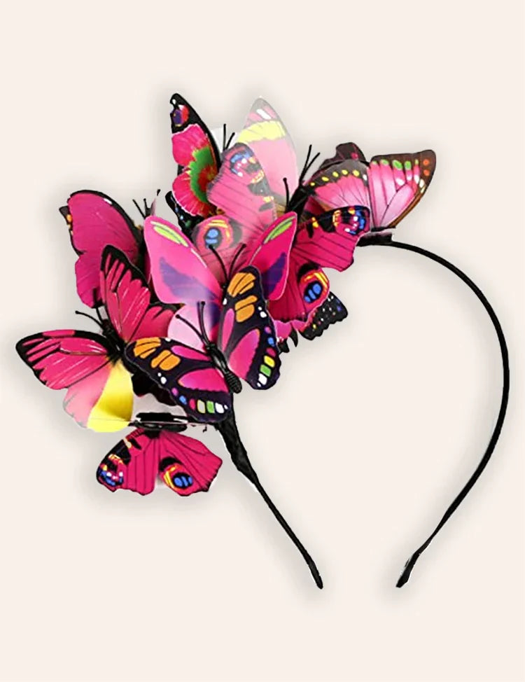 Colorful Butterfly Headband